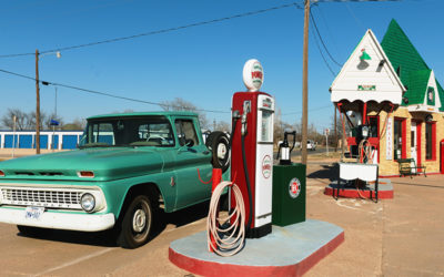 Peace at the gas station